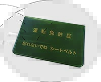 運転免許証ケース 緑 運転免許証ケース 緑
