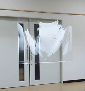 透明ビニールカーテン 900×800mm 透明ビニールカーテン 900×800mm